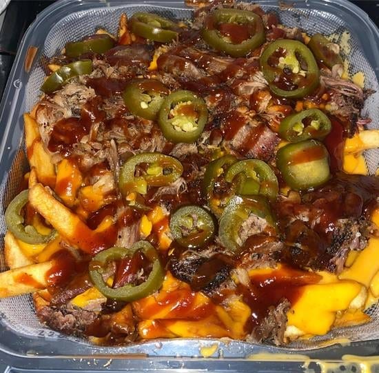 Pulled Pork Fries.